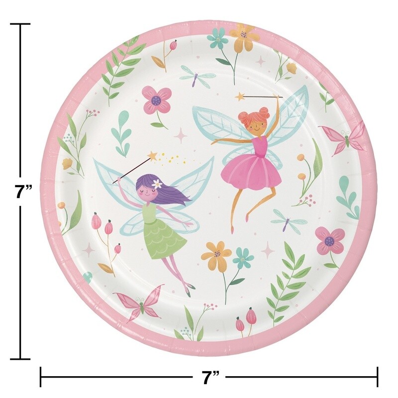 Plates - Bev - Fairy Forest - 8pkg