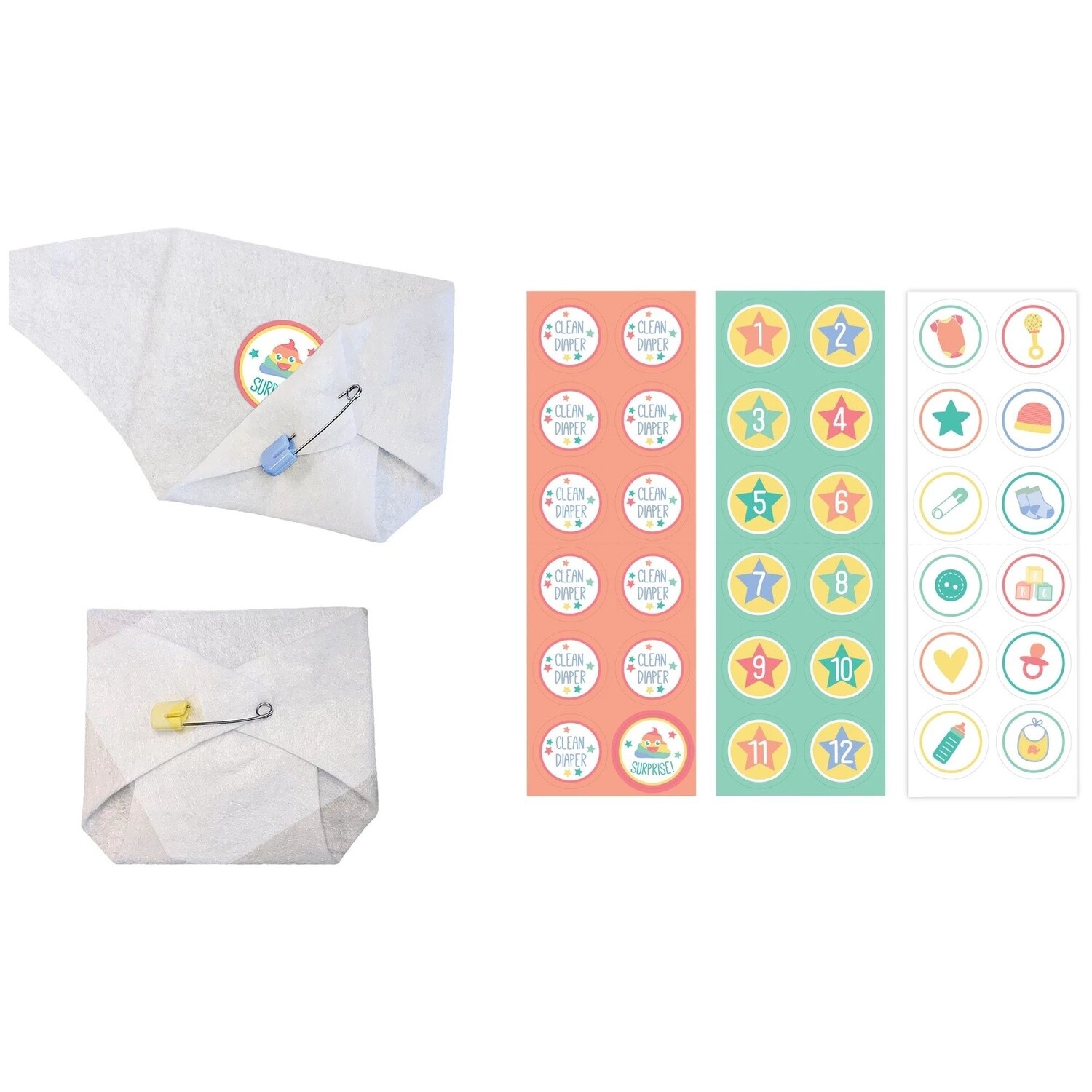 Baby Diaper Game Kit