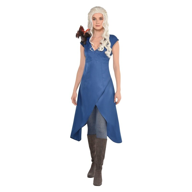 Costume - Slate Blue Dress - Adult STD