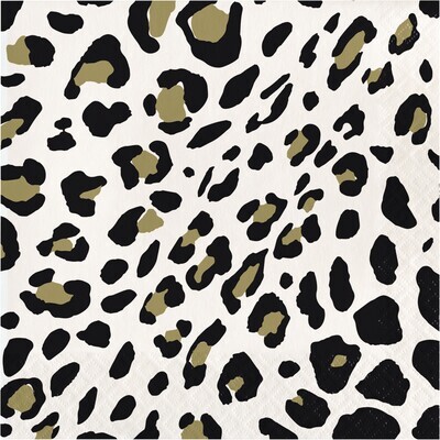 Napkins - LN - Leopard - 16pkg - 2ply