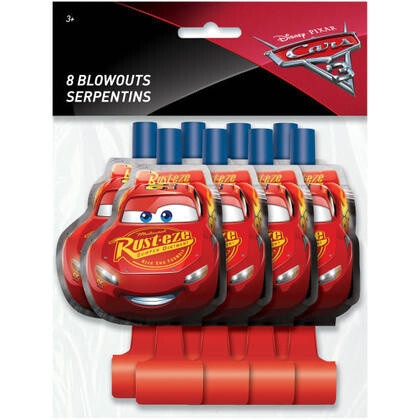 Blowouts - Disney Cars - 8 PCS