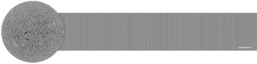 Streamer - Silver Metalic - 81FT