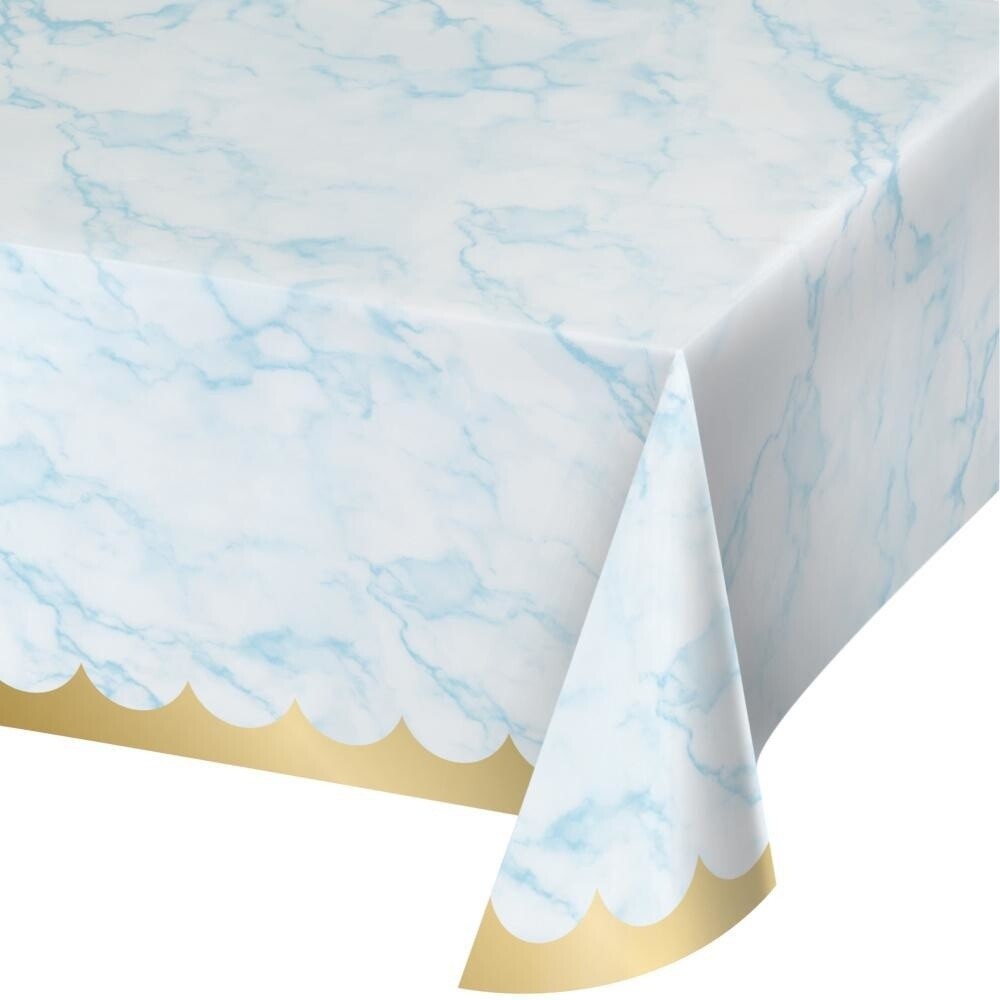 Table Cover - Blue Marble - 54&quot; X 102&quot;