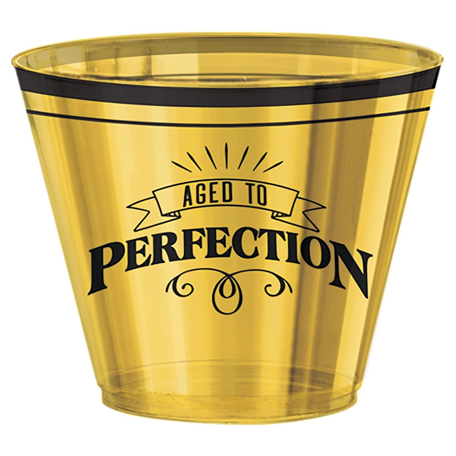 Tumbler - Plastic - Aged To Be Perfection - 9 OZ.