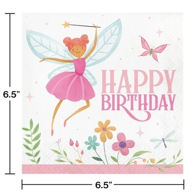 Napkins - LN - Fairy Forest  - 16pkg - 2ply