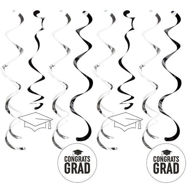 Dizzy Danglers - Grad - White - 8pcs