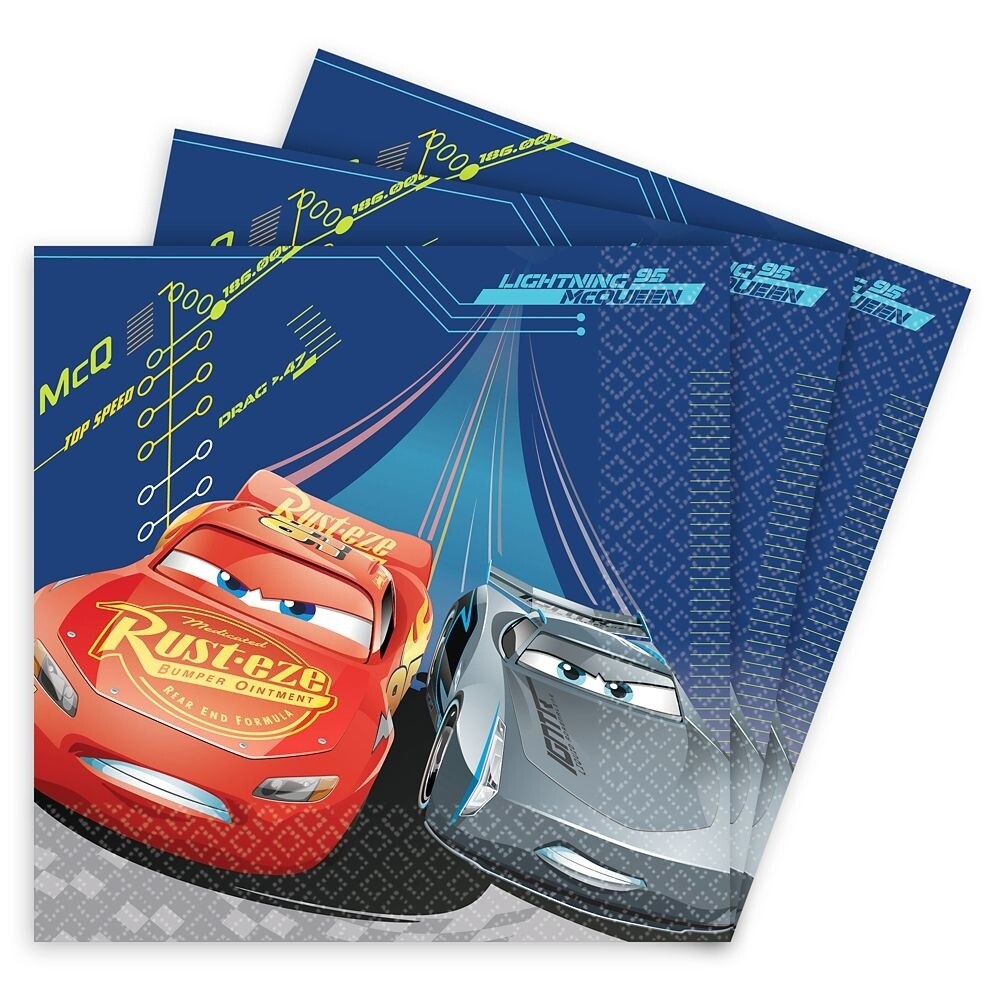 Napkins - LN - Disney Cars - 16PK - 2 PLY