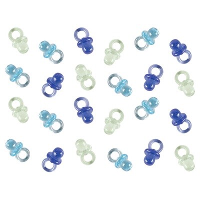 Baby Pacifiers - Blue - 24 PCS