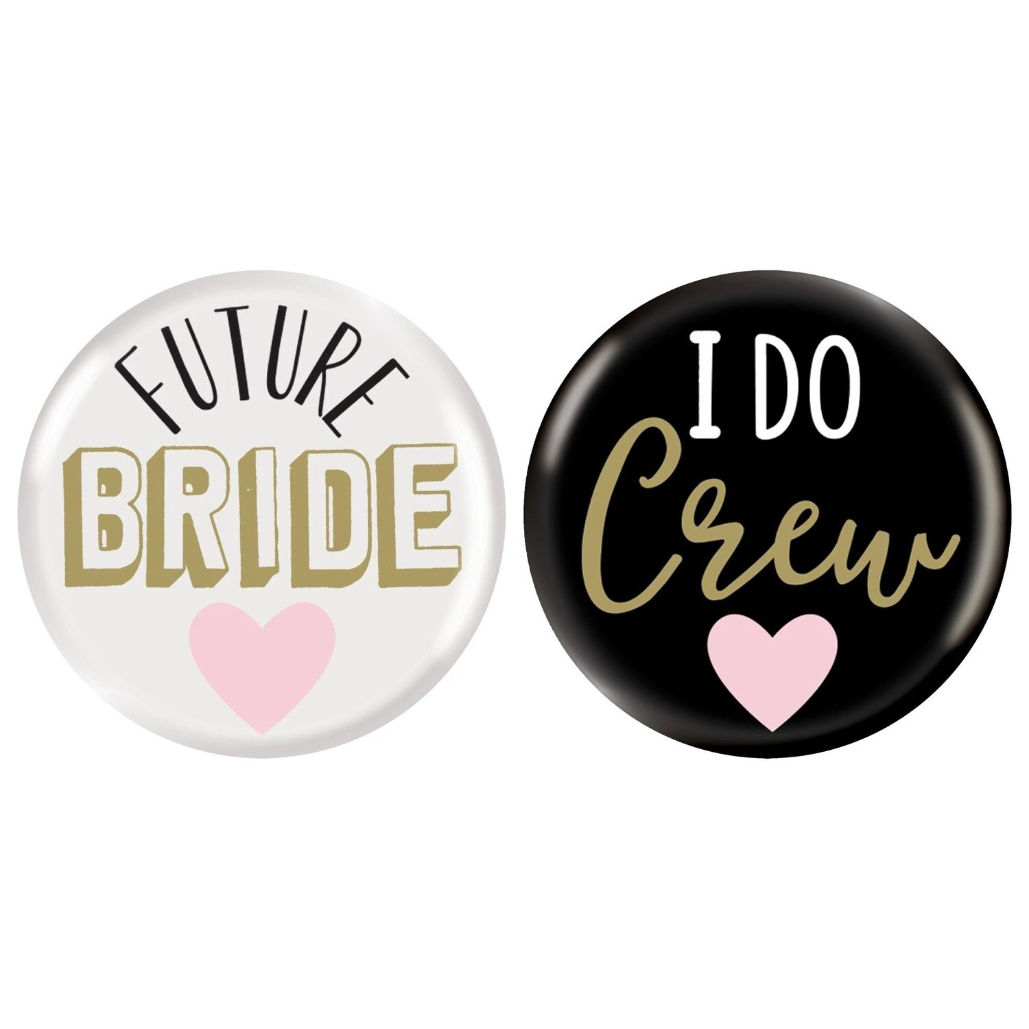 Buttons - I DO Crew - 8 PCS