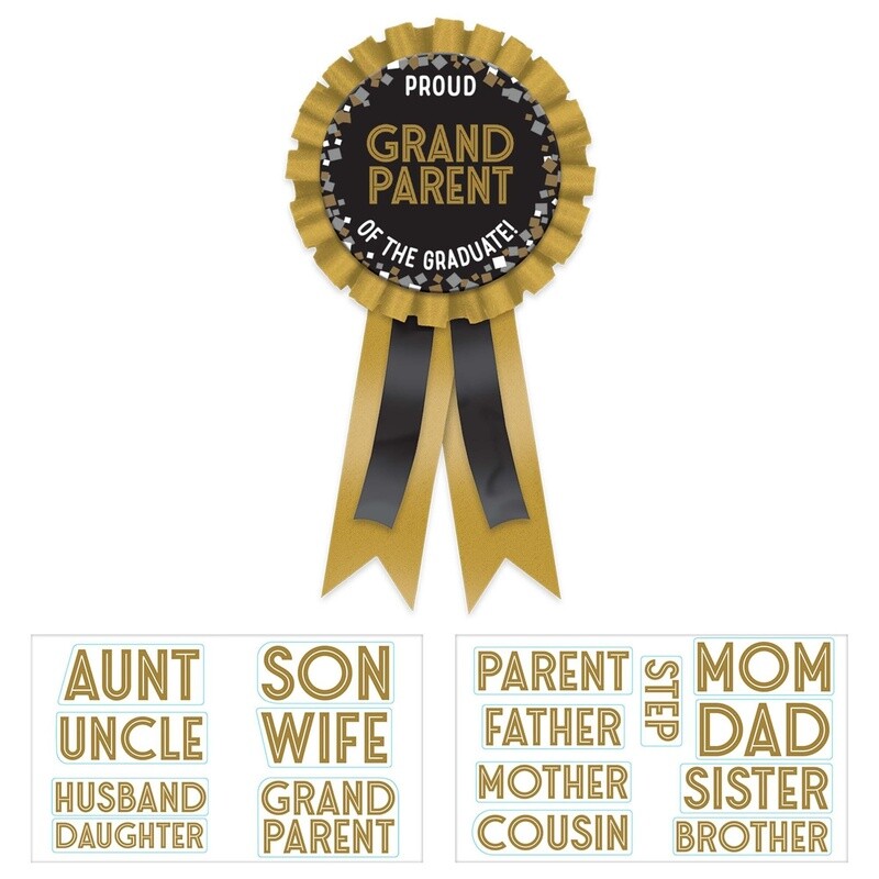 Award Ribbon - Grad - 1pc