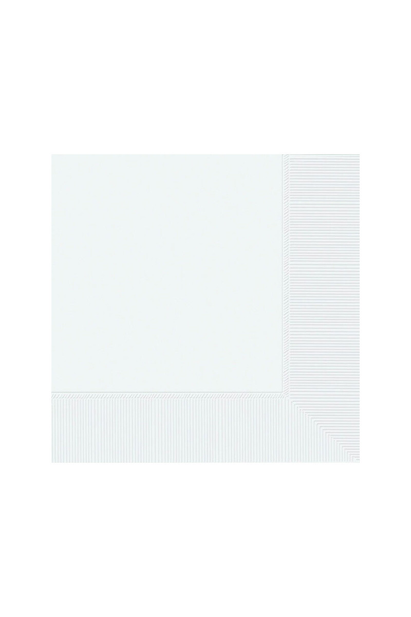 Napkins - LN - White - 40pkg