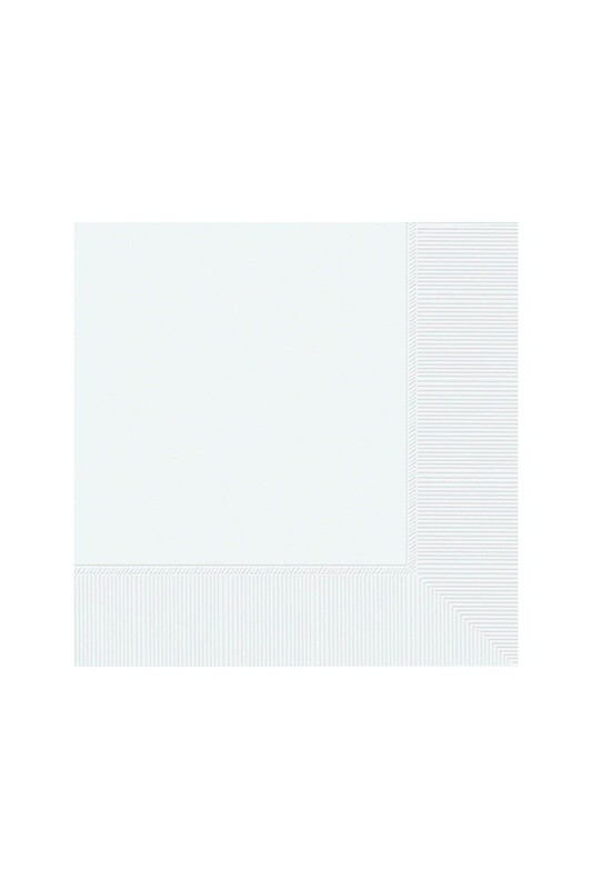 Napkins - LN - White - 40pkg