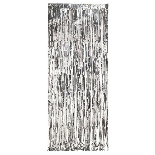 Door Curtain Silver - 3 FT X 8FT