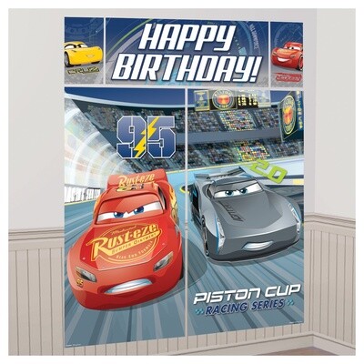 Wall Decorating Kit - Disney Cars