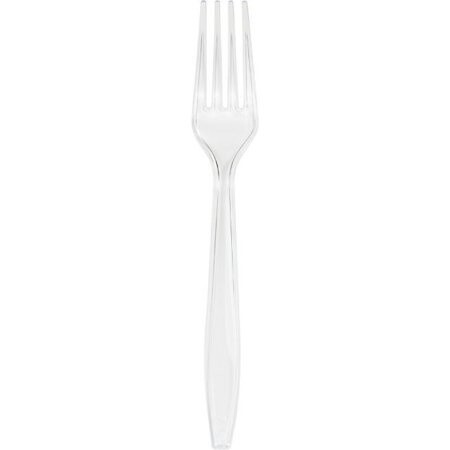 Cutlery - Forks - Clear - 24PCS