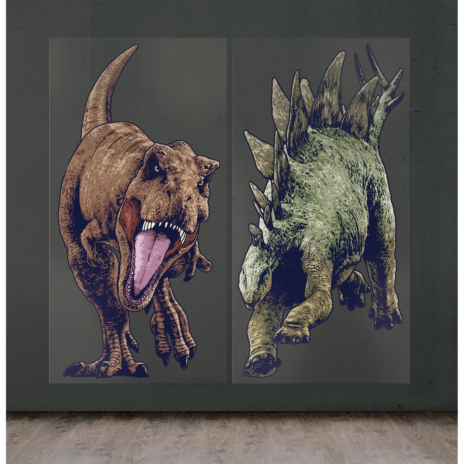 Backdrop - Jurassic World - 2pcs