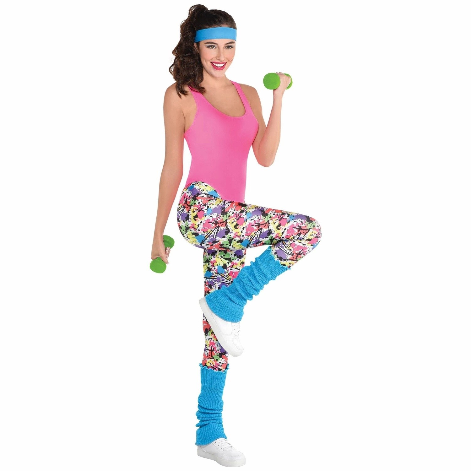 Costume - Totally 80&#39;s - Exercise Kit - Adult - S/M