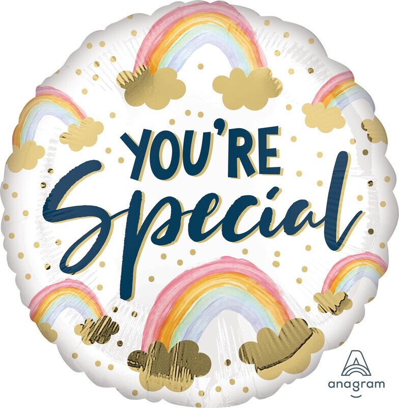 Foil Balloon - You&#39;re Special Rainbows - 17&#39;&#39;