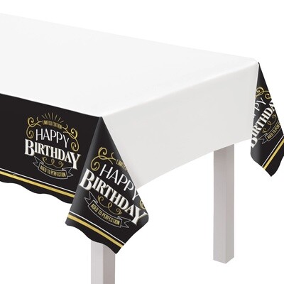 TableCover - Better with Age Birthday - Plastic - 54&quot;X102&quot;