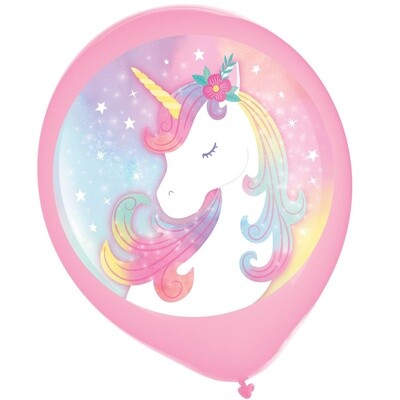 Latex Balloons - Unicorn - 5pk