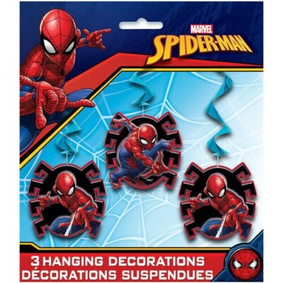 Hanging Decorations - Spiderman - 3 PCS