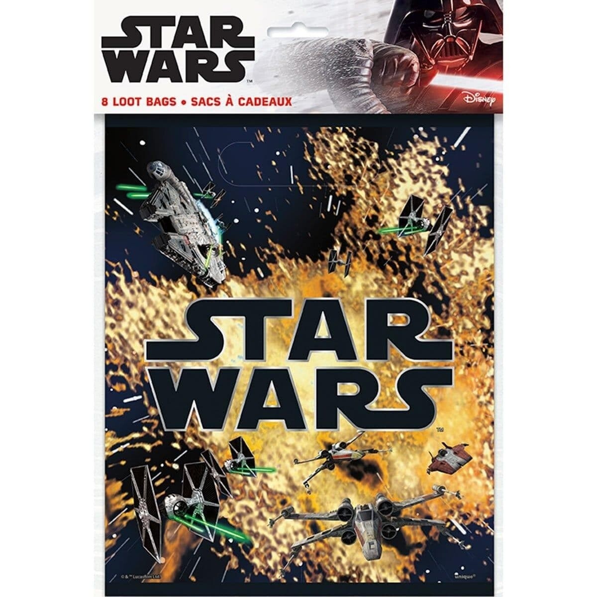 Loot Bags - Star Wars  Classic - 8 Pk