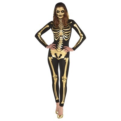 Costume - 24 Carat Bones - adult - Large (10-12)