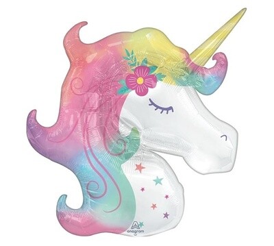 Foil Balloon - Supershape - Unicorn - 33&#39;&#39;