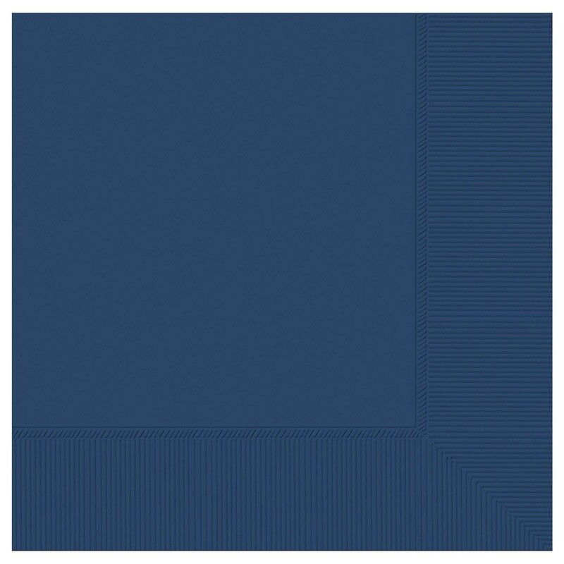 Napkins 20pc Navy Flag Blue 15 3/4 X 15 3/4&quot;