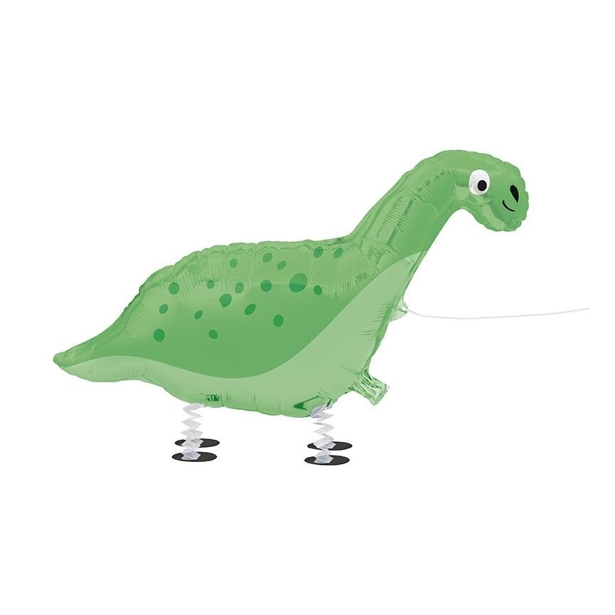Foil Balloon - Walking Pet Dinosaur - 37.25&quot;