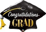 Foil Balloon - Congratulations Grad - 41&quot;