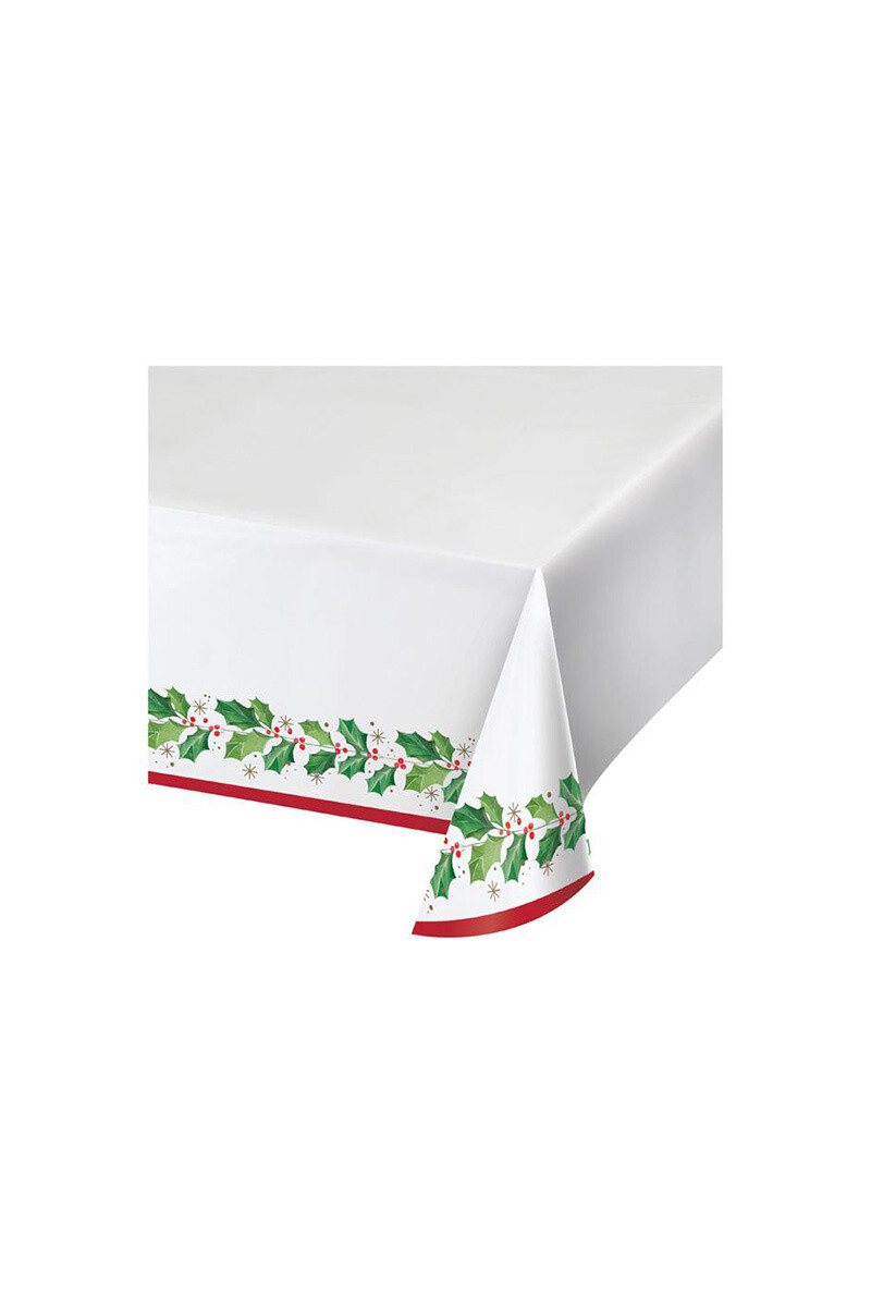 Table Cover - Christmas - Seasons Greetings - 54&quot;X 102&quot;