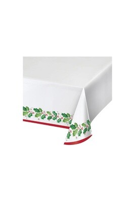 Table Cover - Christmas - Seasons Greetings - 54&quot;X 102&quot;