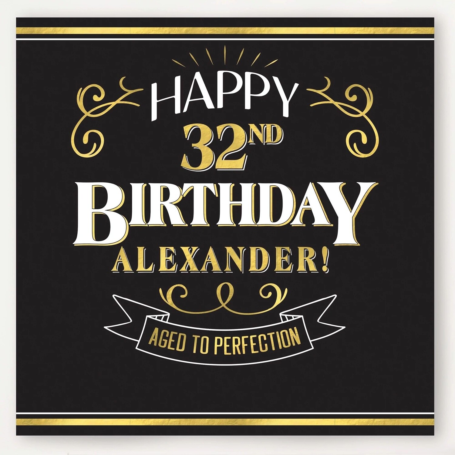 Better with Age Birthday Customizable Backdrop