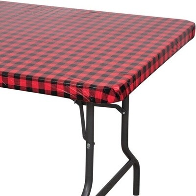 Tablecover - Stay-put - Buffalo Plaid - 1pc