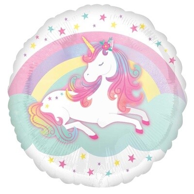 Foil Balloon - Unicorn - 18&quot;