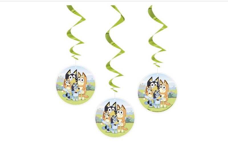 Bluey - Hanging Decorations - 3pcs