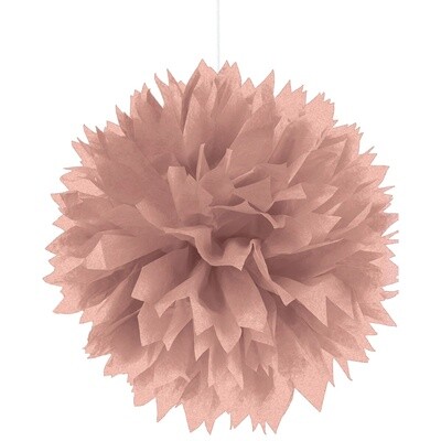 Decorations - Tissue Balls - Rosegold - 3 PCS