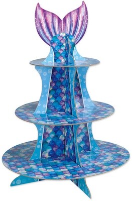 Cupcake Stand - Mermaid - 16&quot;