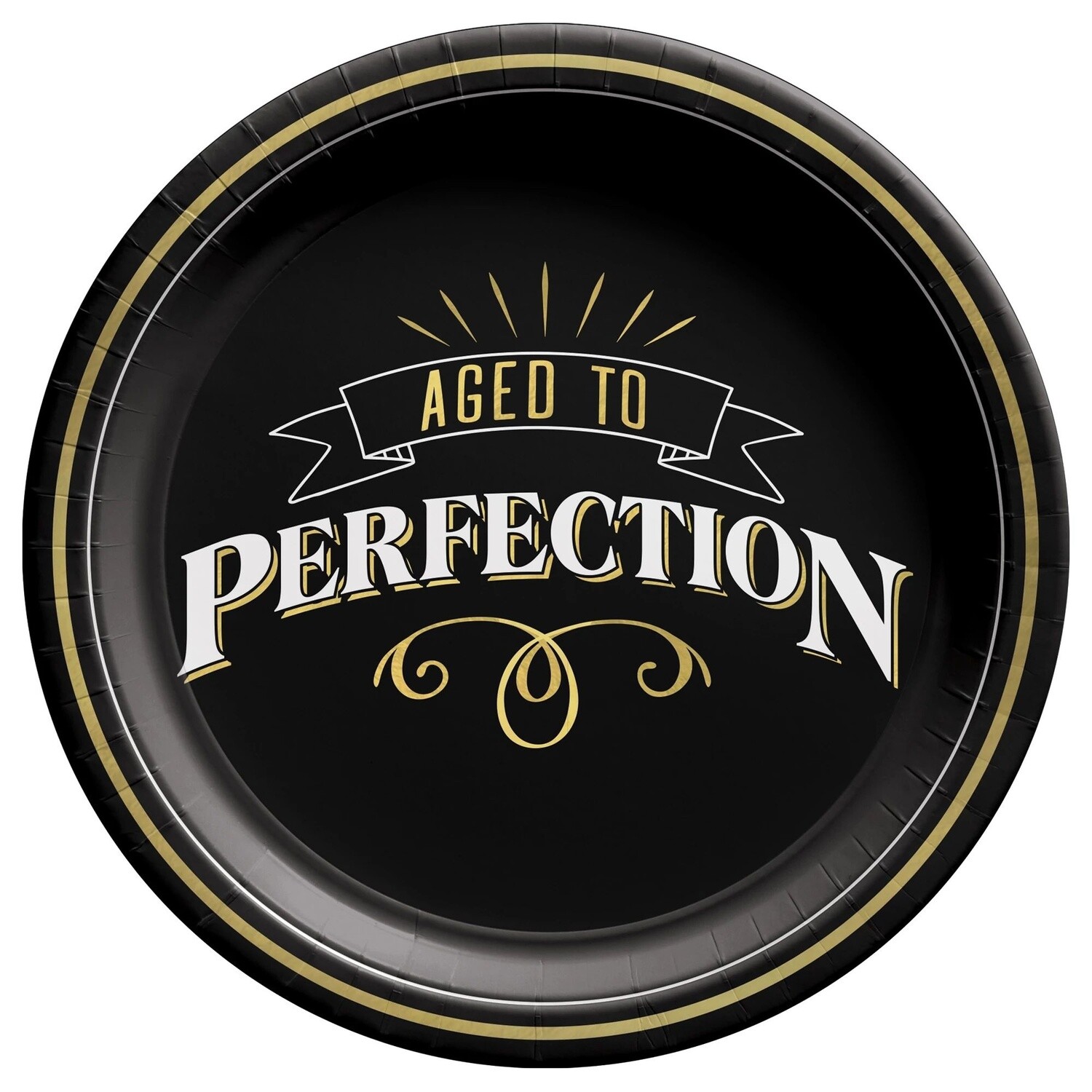 Plates - Bev - Better with Age Birthday - 8pkg