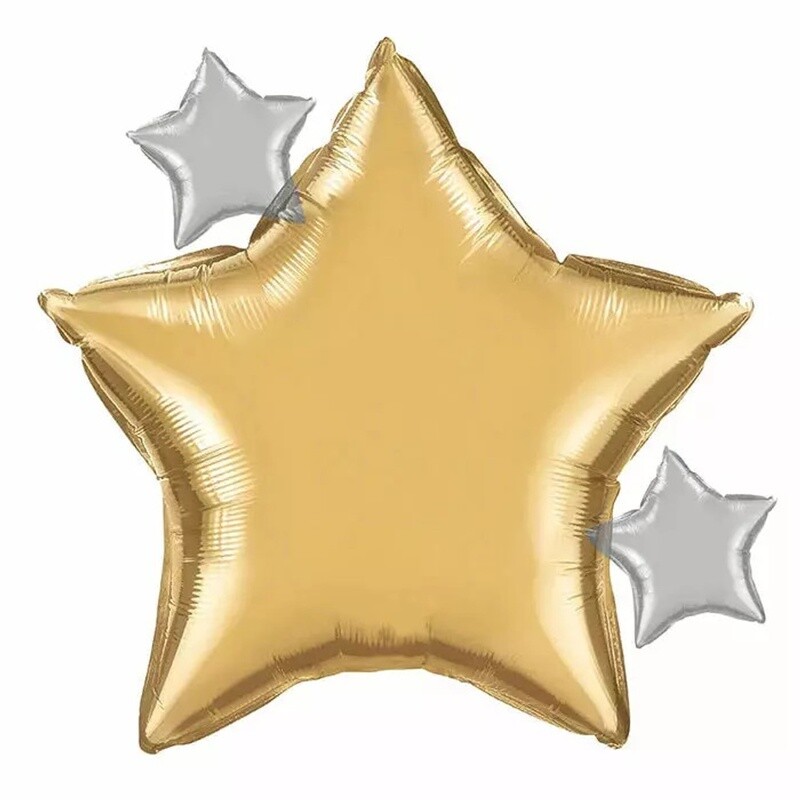Foil Balloon -  Supershape -  Star -1pc