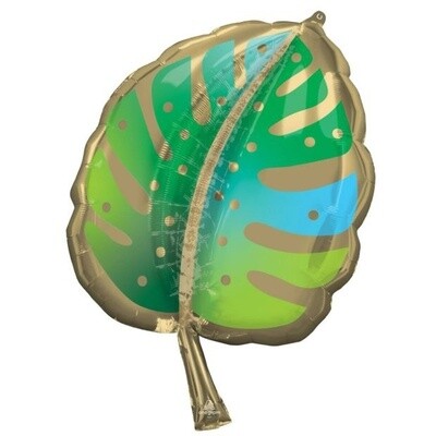 Foil Balloon - Palm Frond - Super Shape - 30&quot;