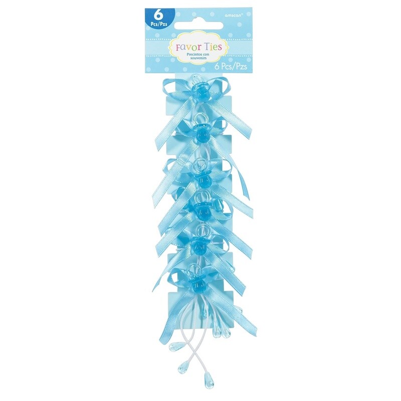 Favor Ties - Blue - 6 PCS
