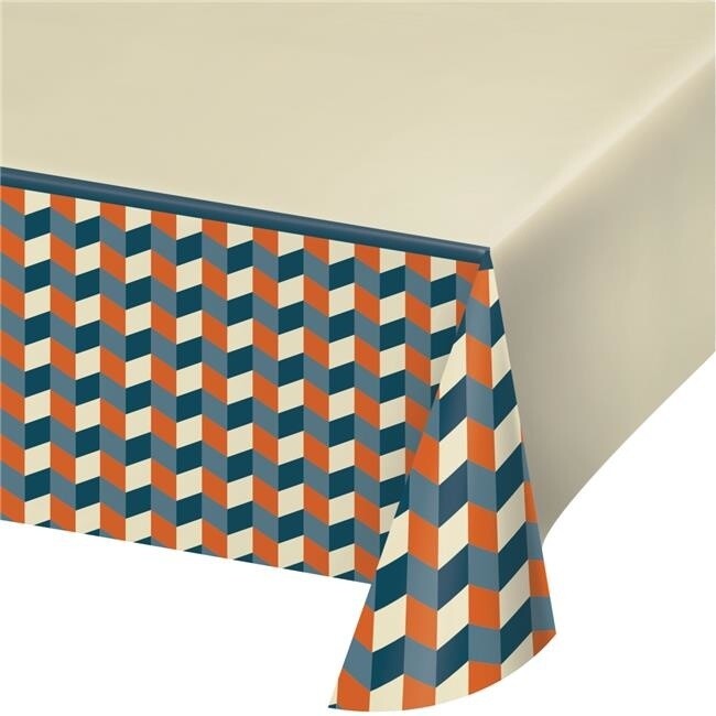 Table Cover - Hipster Birthday - Paper - 54&quot; x 102&quot;