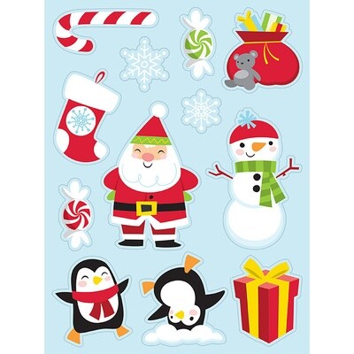 Stickers - Christmas Character - 4 Sheets