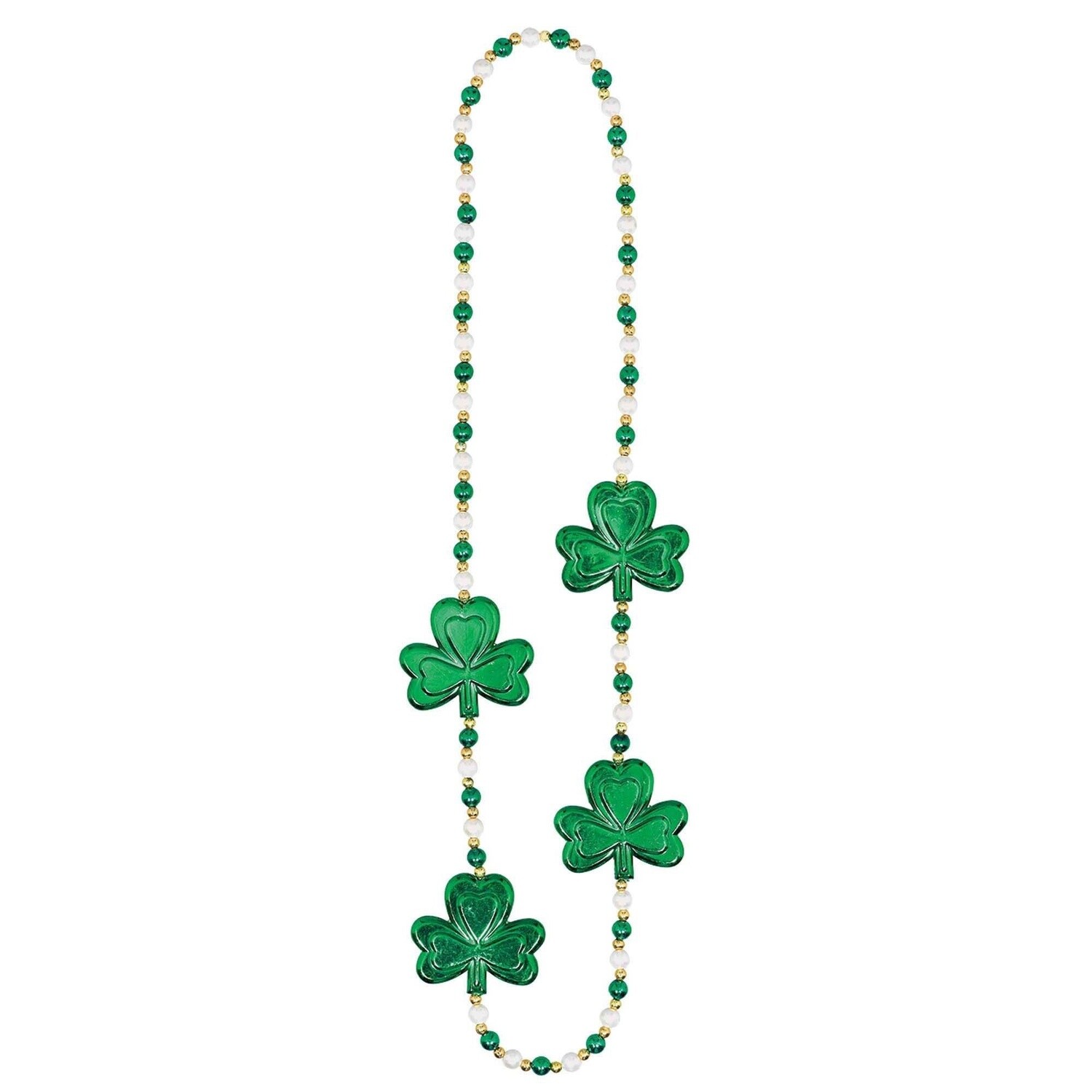 Necklace - St. Patrick&#39;s Day - Shamrock - 1pc