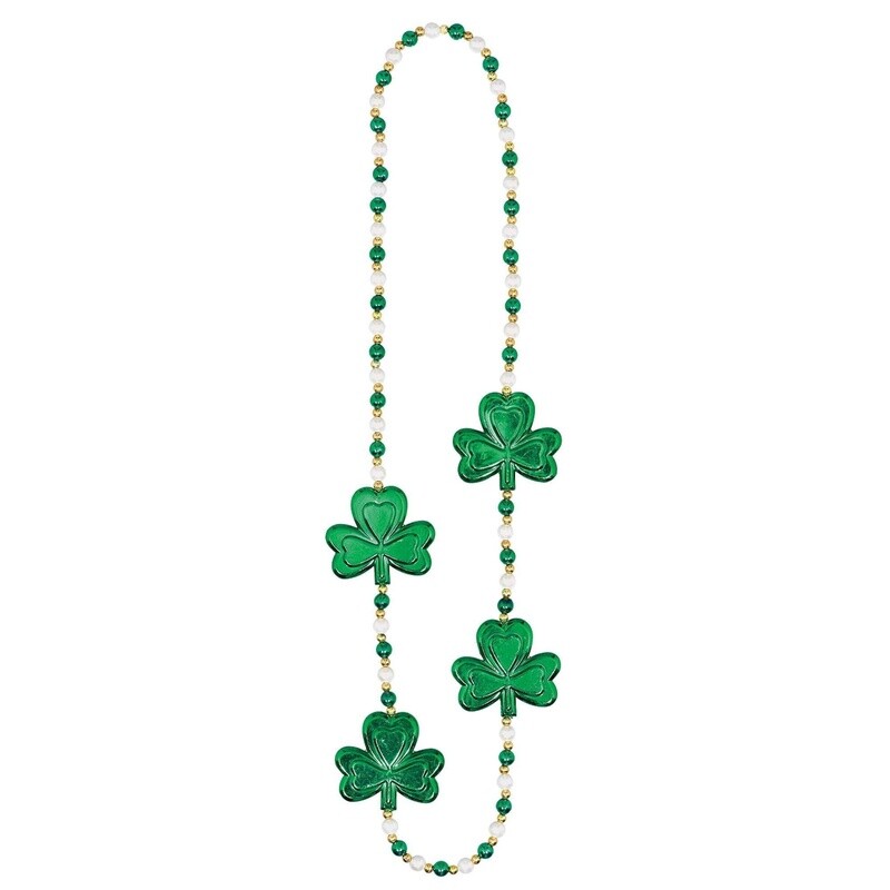 Necklace - St. Patrick&#39;s Day - Shamrock - 1pc