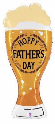 Foil Balloon - Happy Father&#39;s Day - Beer Mug - 34&quot;