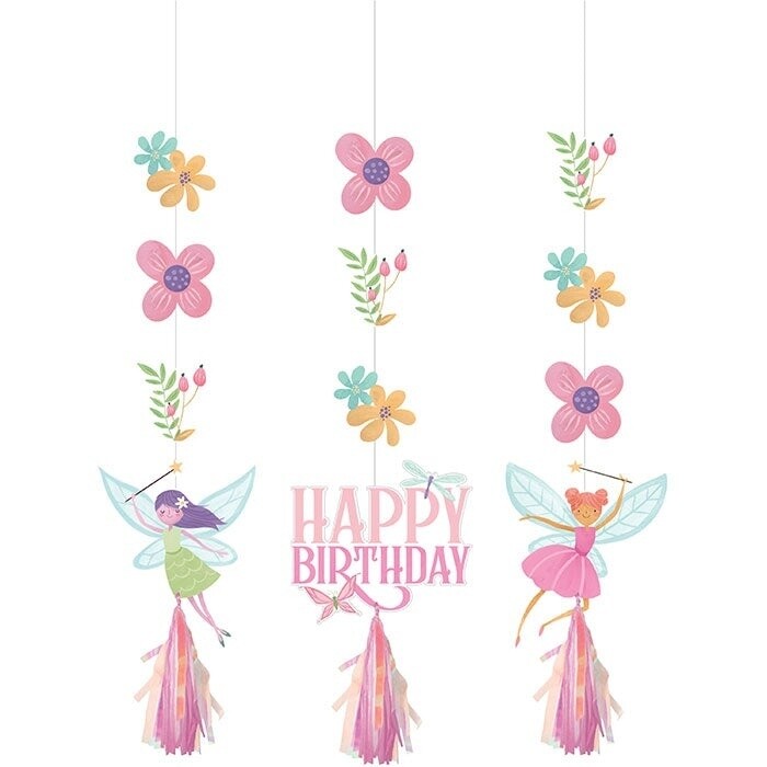 Hanging Cutouts - Fairy Forest - 3pcs