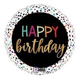 Foil Balloon - Happy Birthday  -18&quot;